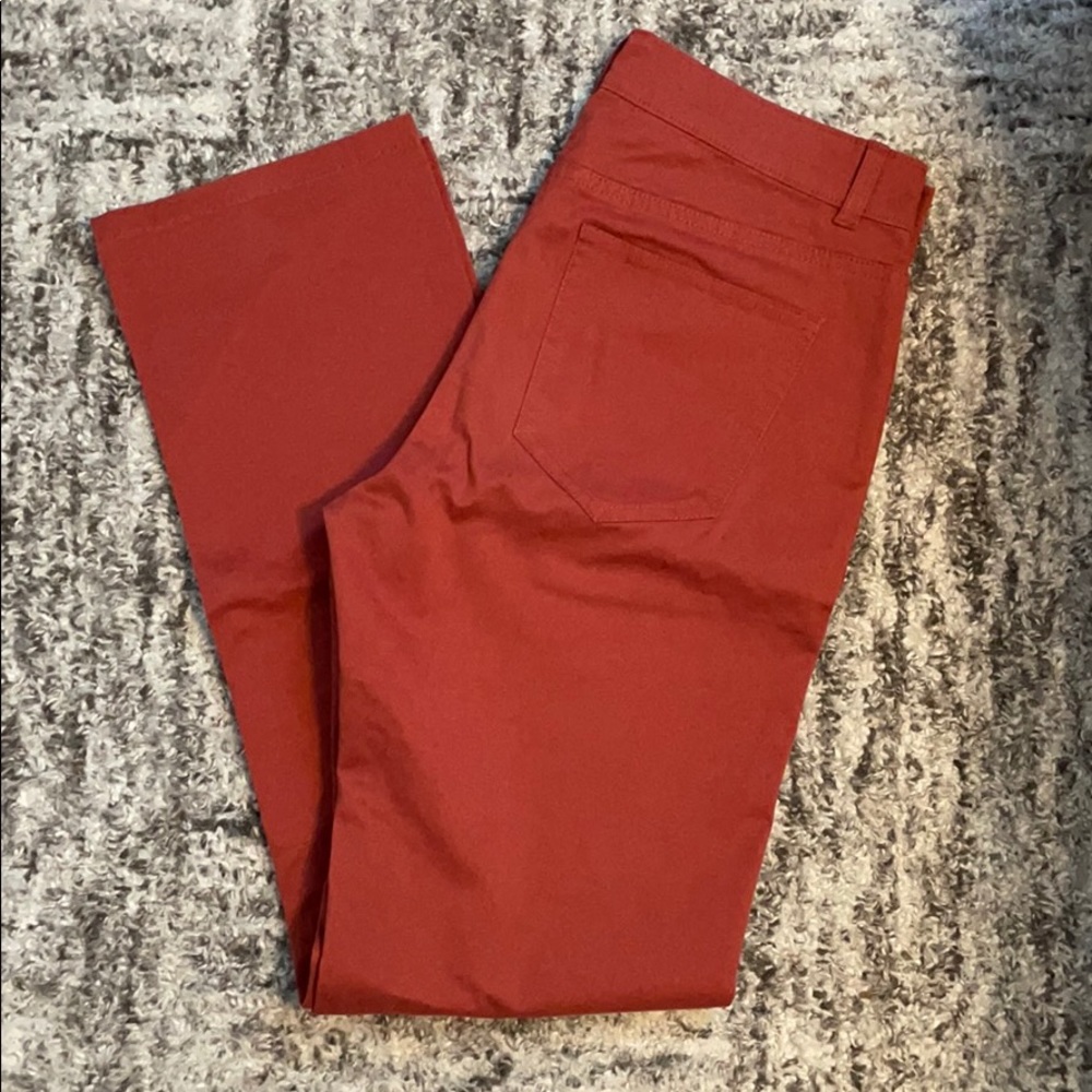 Like new Bixby 28x30 burnt orange chino khaki pant